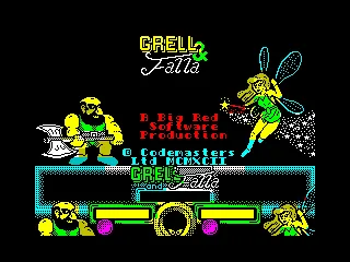 Grell and Fella ZX Spectrum Title screen