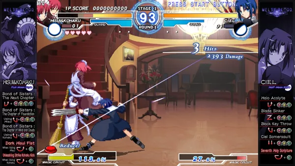 Melty Blood: Actress Again - Current Code Windows Claw&#x27;s attack