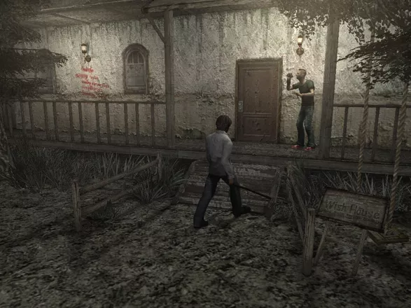 Silent Hill 4: The Room Windows The Wish House! Silent Hill&#x27;s orphan caring house! And it doesn&#x27;t look creepy or disturbing AT ALL!!! Am I right or am I right?