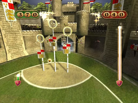 Harry Potter: Quidditch World Cup Windows Despite being outscored by 330 points, the red team has a much better chance of catching the snitch because it pulled off more combo moves.