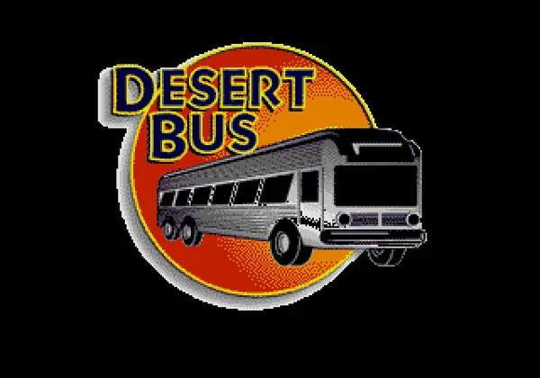 Desert Bus Browser Title Screen