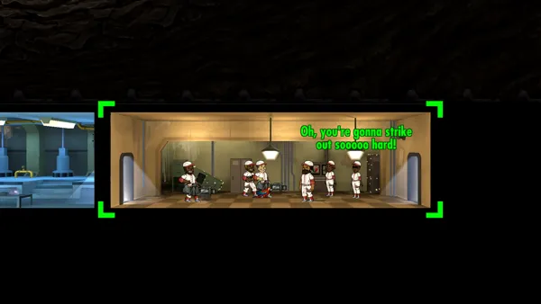 Fallout Shelter Xbox One Actually, we&#x27;re not here to play baseball...