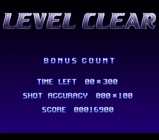 Super Stardust Amiga CD32 Level clear