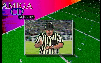 Sports: Football Amiga CD32 And we lost
