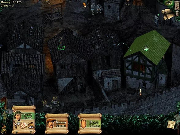 Robin Hood: The Legend of Sherwood Windows Robin can jump over the rooftops to avoid being spot by the ground patrols