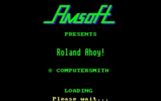 Roland Ahoy! Amstrad CPC Game info