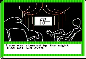 Lane Mastodon vs. the Blubbermen Apple II At the movies - with a blubber man and a thin man.