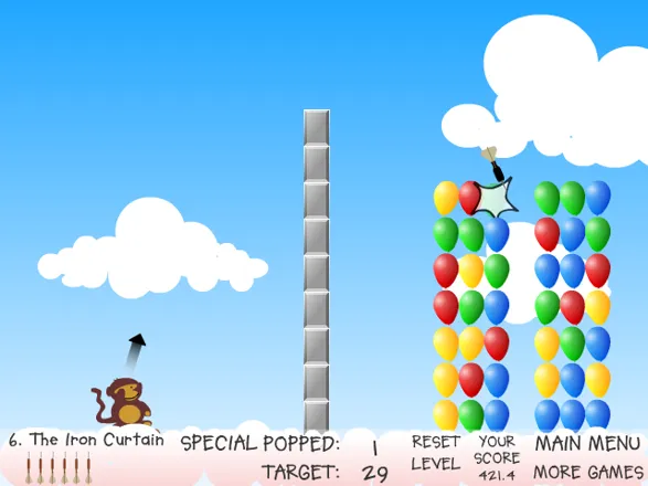 Bloons Browser Can you pop the bloons over the iron curtain?