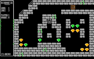Bloxinies II DOS The first single-player level