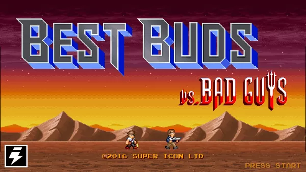 Best Buds vs. Bad Guys Windows Title screen
