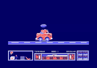 Werner: Let&#x27;s go! Amstrad CPC Panic Tour is another car driving game.