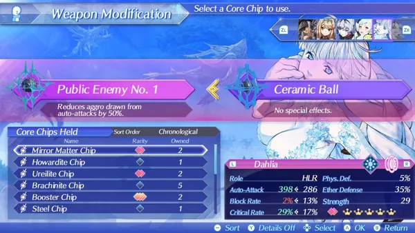 Xenoblade Chronicles 2 Nintendo Switch Weapons, in turn, can be upgraded using Core Chips. 