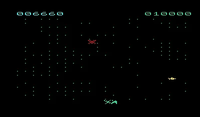Swarm! VIC-20 Game over.