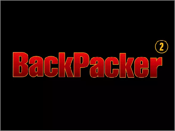 Backpacker 2 Windows 3.x The title screen