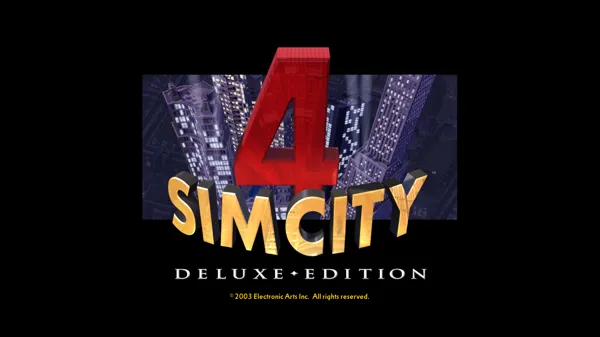 SimCity 4: Deluxe Edition Windows Splash screen