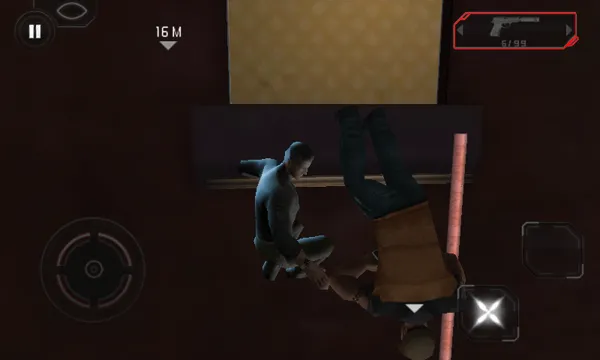 Tom Clancy&#x27;s Splinter Cell: Conviction Android Pulling a guard from the window