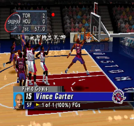 NBA ShootOut 2000 PlayStation Demo