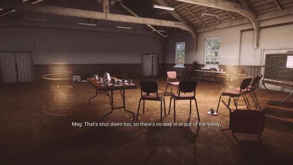 Everybody&#x27;s Gone to the Rapture PlayStation 4 The town hall meeting