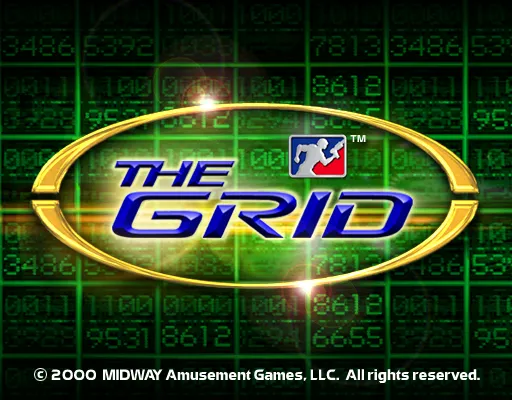 The Grid Arcade Title screen
