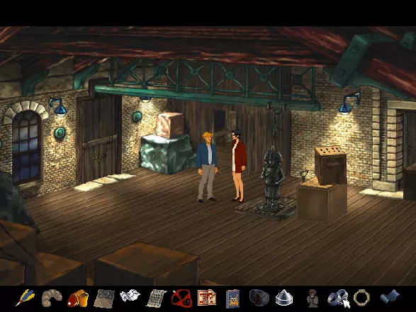 Broken Sword: The Smoking Mirror Windows With all these items in your inventory, there&#x27;s gotta be something that can help you escape