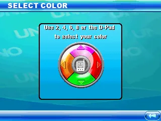 Uno J2ME Selecting my profile color.