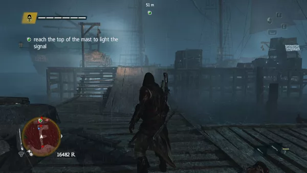 Assassin&#x27;s Creed IV: Black Flag - Freedom Cry Windows On the way to steal a ship at night