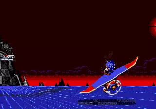 Sonic the Hedgehog: Spinball Genesis Diving in for an attack