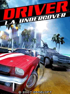 Driver: L.A. Undercover J2ME Title screen