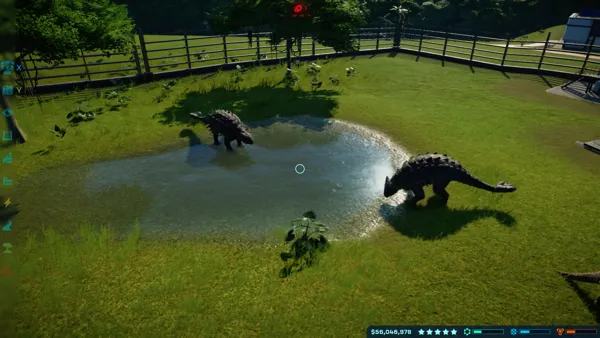 Jurassic World: Evolution Xbox One Two Ankylosaurus drinking water