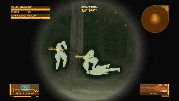 Metal Gear Solid 4: Guns of the Patriots PlayStation 3 Enhanced night vision - helpful in a snowstorm