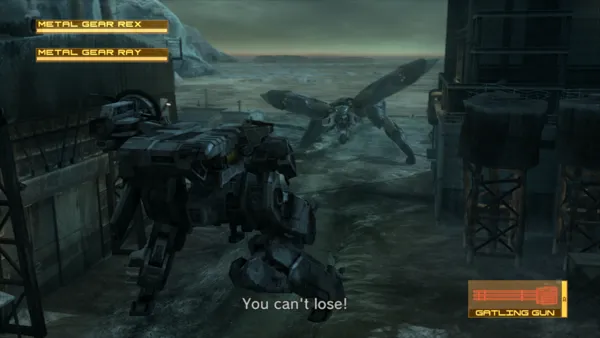 Metal Gear Solid 4: Guns of the Patriots PlayStation 3 Epic battle of two Metal Gears