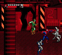 Venom &#x2022; Spider-Man: Separation Anxiety Genesis Spiderman is facing real robots