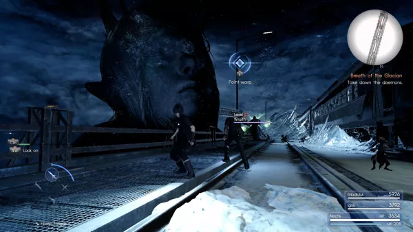 Final Fantasy XV: Windows Edition Windows Fighting some wraiths in a frosty region