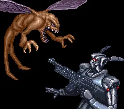 Contra III: The Alien Wars SNES Stage 3 clear (Super Probotector: Alien Rebels)