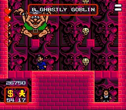The Addams Family Genesis Goblin boss