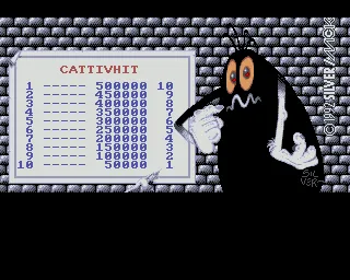 Cattivik: The Videogame Amiga Hall of fame