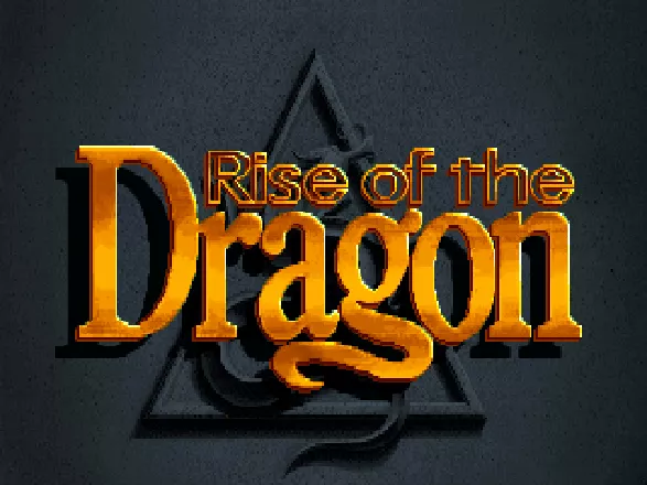 Rise of the Dragon Windows Main title
