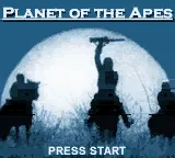 Planet of the Apes Game Boy Color Title screen