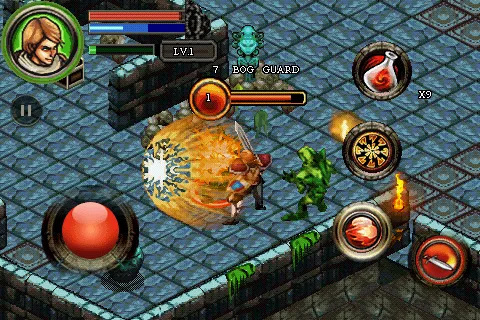 Dungeon Hunter III Android Using the special skill