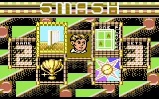 Smash Commodore 64 Title screen and main menu