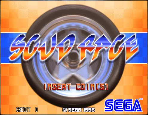 Sega Super GT Arcade Title screen
