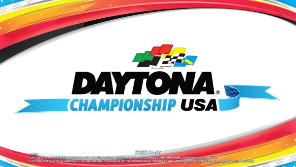 Daytona Championship USA Arcade Title Screen