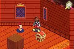 Kingdom Hearts: Chain of Memories Game Boy Advance Moogles!