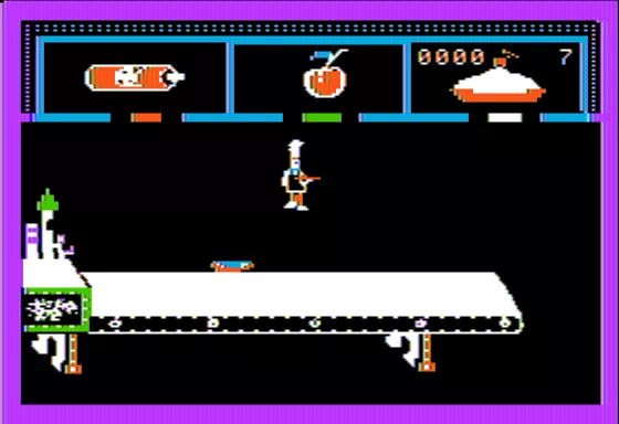 Pie-Man Apple II Gameplay