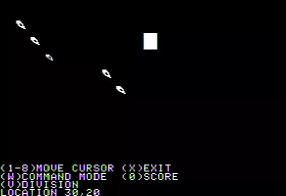 Battle Cruiser Apple II Command Mode
