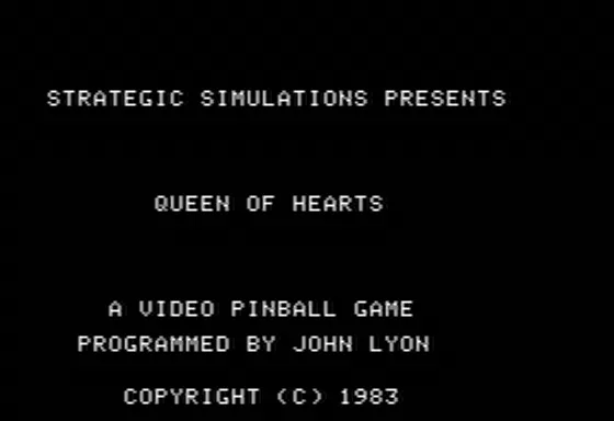 Queen of Hearts Apple II Introduction