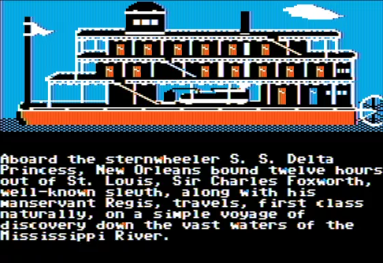 Murder on the Mississippi Apple II The Story So Far