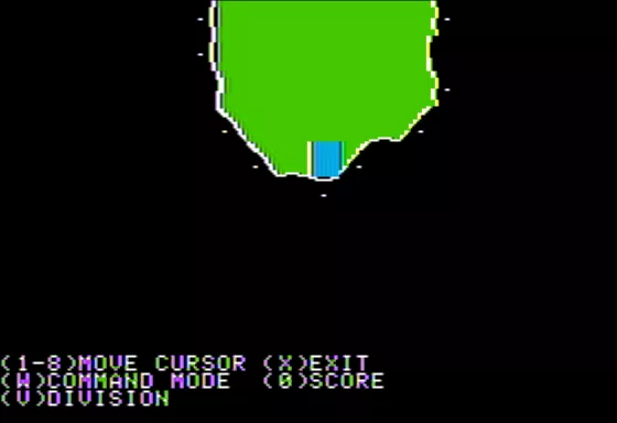 Warship Apple II Terrain Viewer
