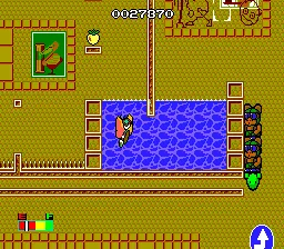 The New Zealand Story TurboGrafx-16 About to run out of oxygen