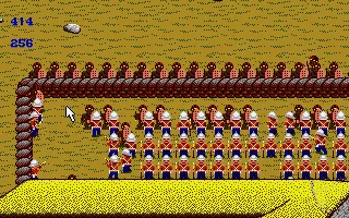 Rorke&#x27;s Drift Amiga A second wave appears at the wall.